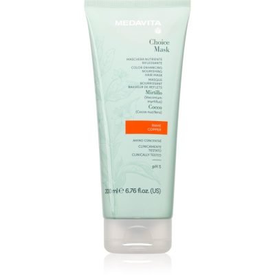 Medavita Choice Copper vyživující maska pro barvené vlasy 200 ml - parfo.cz