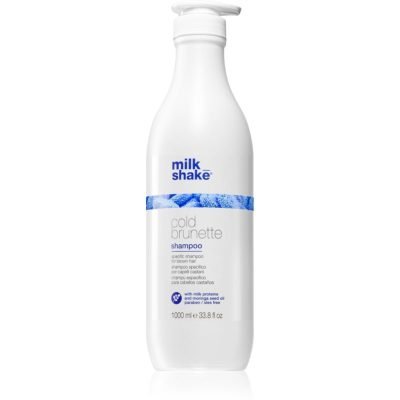 Milk Shake Cold Brunette šampon neutralizující žluté tóny pro hnědé odstíny vlasů 1000 ml - parfo.cz