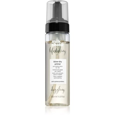 Milk Shake Lifestyling Blow-dry Primer pěna na vlasy pro tepelnou úpravu vlasů 200 ml - parfo.cz