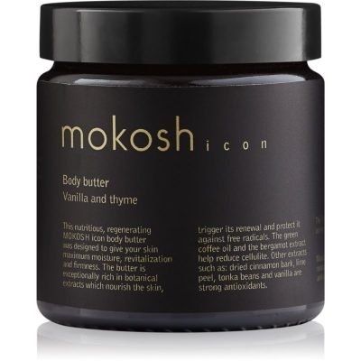 Mokosh Icon Vanilla & Thyme vyživující tělové máslo 120 ml - parfo.cz