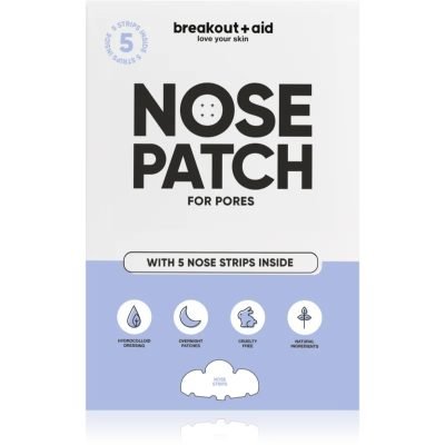 My White Secret Breakout + Aid Nose Patch čisticí náplast na rozšířené póry 5 ks - parfo.cz