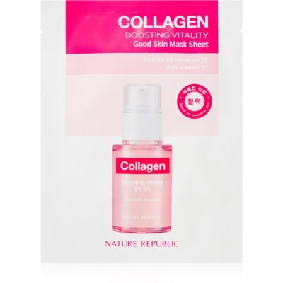 NATURE REPUBLIC Good Skin Collagen Mask Sheet vyživující a zpevňující maska 24 g - parfo.cz