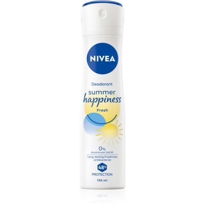 NIVEA Summer Happiness Fresh deodorant ve spreji bez obsahu hliníku 150 ml - parfo.cz