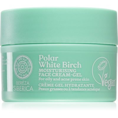 Natura Siberica Polar White Birch hydratační gel krém pro mastnou a problematickou pleť 50 ml - parfo.cz