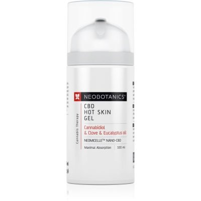 Neobotanics CBD Hot Skin Gel hřejivý masážní gel s CBD 100 ml - parfo.cz