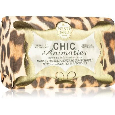 Nesti Dante Chic Animalier Bronze Leopard tuhé mýdlo 250 g - parfo.cz
