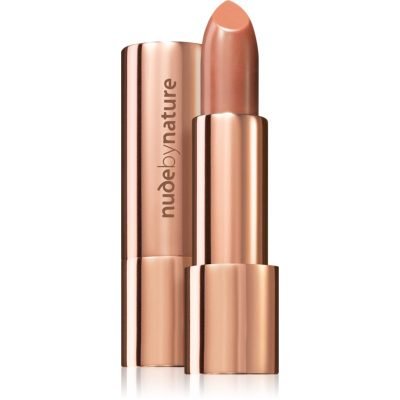 Nude by Nature Moisture Shine lesklá rtěnka s hydratačním účinkem odstín Bare Pink 4 g - parfo.cz