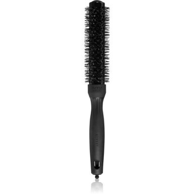 Olivia Garden Black Label Speed Wavy Bristles kulatý kartáč na vlasy pro rychlejší foukanou ø 25 mm 1 ks - parfo.cz