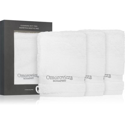 Omorovicza Cleansing Mitt Trio sada na odličování z mikrovlákna 3 ks - parfo.cz