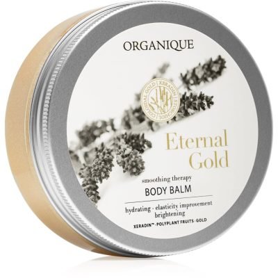 Organique Eternal Gold Smoothing Therapy rozjasňující a hydratační tělový balzám s 24karátovým zlatem 200 ml - parfo.cz