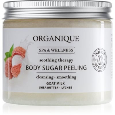 Organique Soothing Therapy cukrový peeling pro zklidnění pokožky 200 ml - parfo.cz