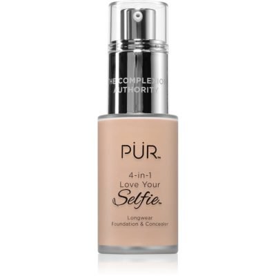 PÜR Cosmetics 4-in-1 Love Your Selfie make-up a korektor 2 v 1 odstín MN1 30 ml - parfo.cz