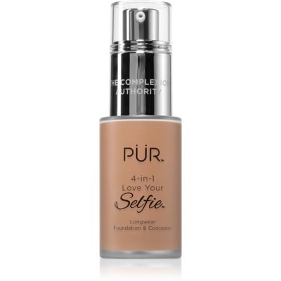 PÜR Cosmetics 4-in-1 Love Your Selfie make-up a korektor 2 v 1 odstín TN3 30 ml - parfo.cz