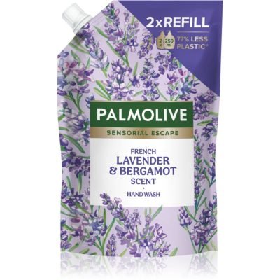 Palmolive Sensorial Escape French Lavender & Bergamot tekuté mýdlo na ruce náhradní náplň 500 ml - parfo.cz