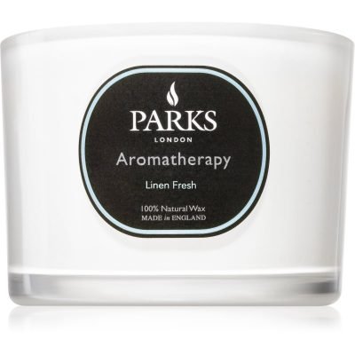 Parks London Aromatherapy Linen Fresh vonná svíčka 350 g - parfo.cz