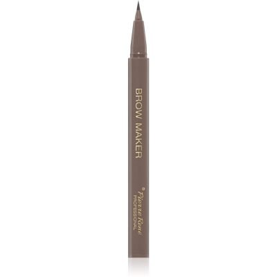 Pierre René Professional Brow Maker precizní tužka na obočí odstín Brown 0