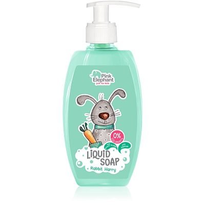 Pink Elephant Liquid Soap Rabbit Harry tekuté mýdlo pro děti 250 ml - parfo.cz
