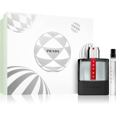 Prada Luna Rossa Carbon dárková sada pro muže - parfo.cz