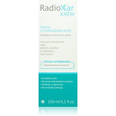 Radioxar RadioXar krém intenzivně hydratační krém pro velmi suchou citlivou a atopickou pokožku 150 ml - parfo.cz