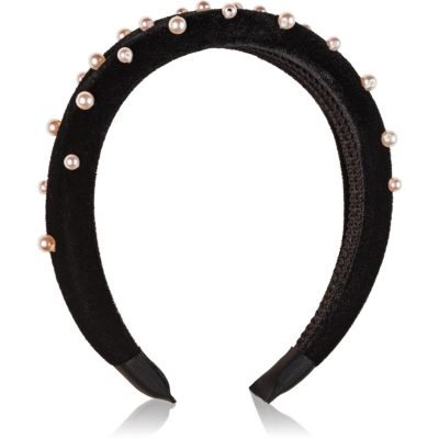 Revolution Haircare Headband Velvet Pearl čelenka do vlasů 1 ks - parfo.cz