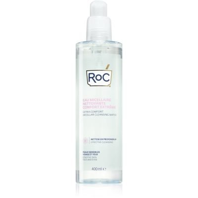 RoC Extra Comfort Micellar Cleansing Water zklidňující micelární voda pro citlivou pleť 400 ml - parfo.cz