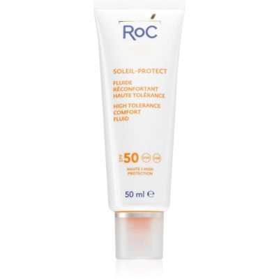 RoC Soleil Protect High Tolerance Comfort Fluid opalovací fluid na obličej SPF 50 50 ml - parfo.cz