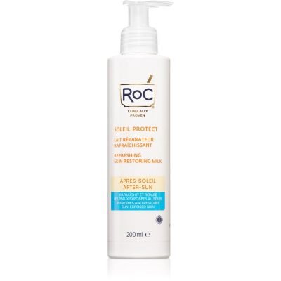RoC Soleil Protect Refreshing Skin Restoring Milk zklidňující krém po opalování 200 ml - parfo.cz
