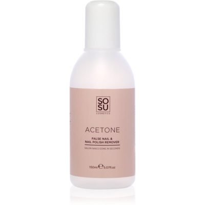 SOSU Cosmetics Gone Girl Acetone odlakovač na nehty 150 ml - parfo.cz