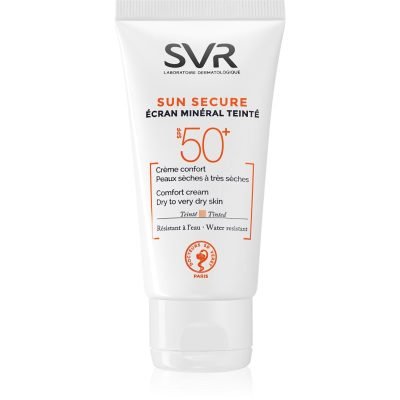 SVR Sun Secure minerální tónovací krém pro suchou až velmi suchou pleť SPF 50+ 50 ml - parfo.cz