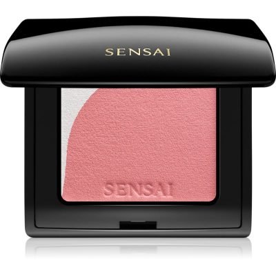 Sensai Blooming Blush rozjasňující tvářenka se štětečkem odstín 02 Blooming Peach 4 g - parfo.cz