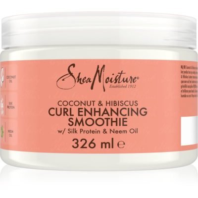 Shea Moisture Coconut & Hibiscus bezoplachový krém pro kudrnaté vlasy 355 g - parfo.cz
