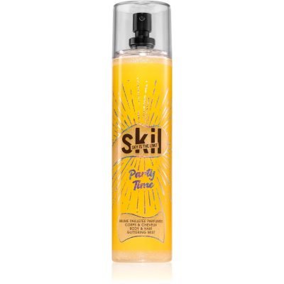 Skil Night Call Party Time sprej na tělo a vlasy se třpytkami 250 ml - parfo.cz