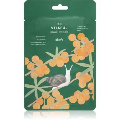 Skin79 Snail The Vitaful antioxidační plátýnková maska se šnečím extraktem 20 ml - parfo.cz