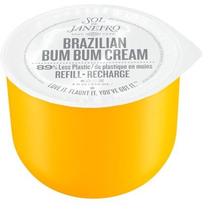 Sol de Janeiro Brazilian Bum Bum Cream zpevňující a vyhlazující krém na hýždě a boky náhradní náplň 240 ml - parfo.cz