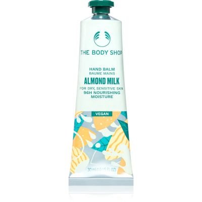 The Body Shop Almond Hand Balm Vegan krém na ruce s mandlovým mlékem 30 ml - parfo.cz