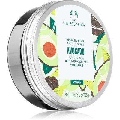 The Body Shop Avocado Body Butter tělové mléko pro suchou pokožku 200 ml - parfo.cz