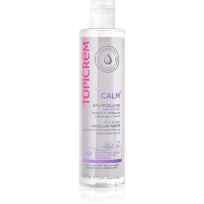 Topicrem CALM+ Soothing Micellar Water zklidňující micelární voda na obličej a oči 200 ml - parfo.cz