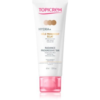 Topicrem UH FACE HYDRA+ Radiance Progressive Tan rozjasňující tónovací krém 40 ml - parfo.cz