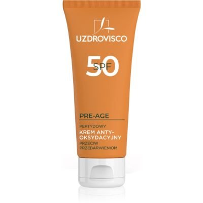 Uzdrovisco Pre-Age Peptide Antioxidant Cream SPF 50 ochranný denní krém SPF 50 50 ml - parfo.cz