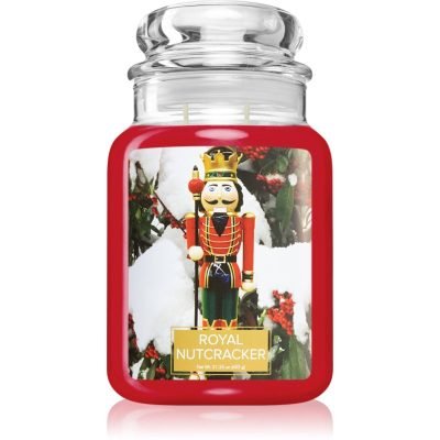 Village Candle Royal Nutcracker vonná svíčka (Glass Lid) 602 g - parfo.cz