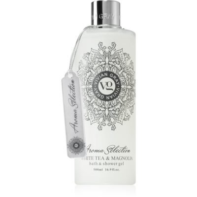 Vivian Gray Aroma Selection White Tea & Magnolia sprchový a koupelový gel 500 ml - parfo.cz