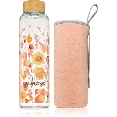 Waterdrop Glass Edition skleněná láhev na vodu Youth 600 ml - parfo.cz