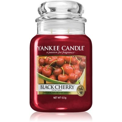 Yankee Candle Black Cherry vonná svíčka 623 g - parfo.cz