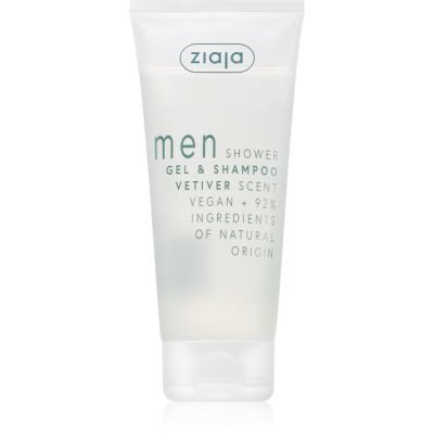 Ziaja Men sprchový gel a šampon 2 v 1 pro muže Vetiver 200 ml - parfo.cz