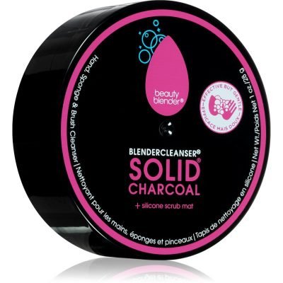 beautyblender® Blendercleanser Solid Charcoal tuhý čistič na make-up houbičky a štětce 28 g - parfo.cz