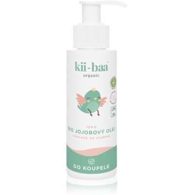kii-baa® organic 100% Bio Oil Jojoba koupelový olej pro děti od narození 100 ml - parfo.cz