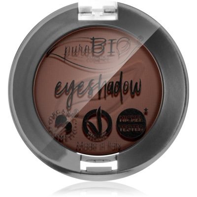 puroBIO Cosmetics Compact Eyeshadows oční stíny odstín 03 Brown 2