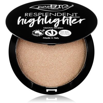 puroBIO Cosmetics Resplendent Highlighter krémový rozjasňovač odstín 01 Sparkling Wine 9 g - parfo.cz